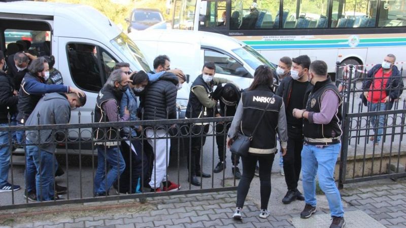 Zonguldak'ta uyuşturucu tacirlerine operasyon: 6 tutuklu