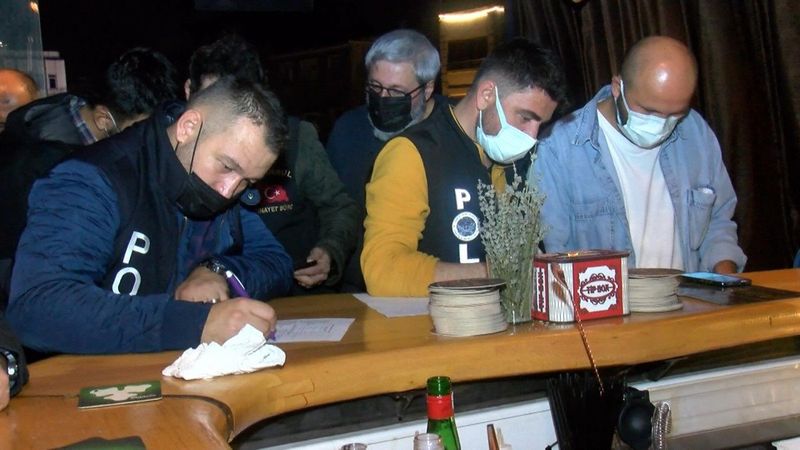 İstanbul'da eğlence mekanlarına denetim yapıldı
