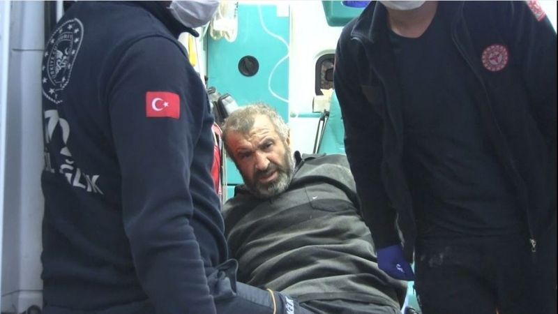 Ulus'ta hareketli dakikalar: Keserle sağlıkçılara saldırdı