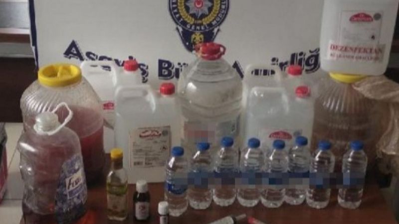 Konya'da sahte içkiden ölüm şüphesi