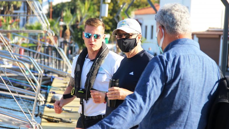 Bill Gates, Bodrum Kalesi’ni gezdi