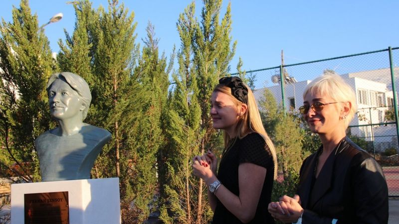 Ferhan Şensoy’un büstü yapıldı