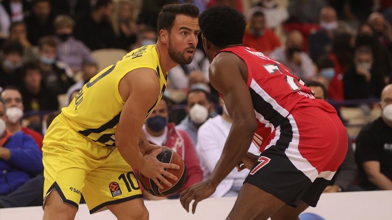 Fenerbahçe EuroLeague'de Olympiakos'a yenildi