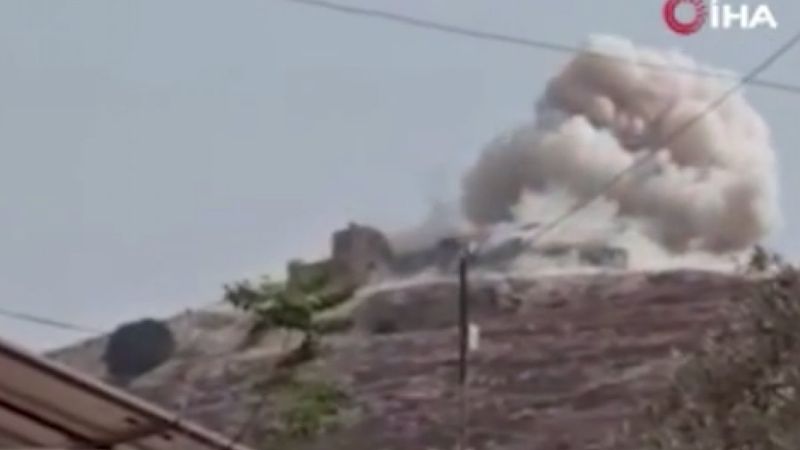 Esad rejiminden İdlib'e 10 hava saldırısı