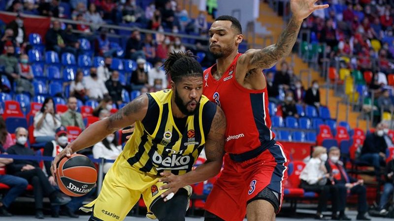 Fenerbahçe deplasmanda CSKA Moskova'yı 82-91 yendi