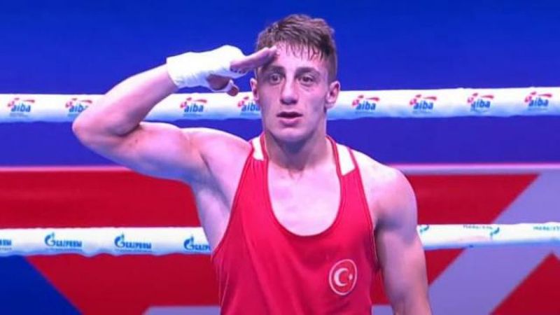 Kerem Özmen Dünya Boks Şampiyonası'nda finalde