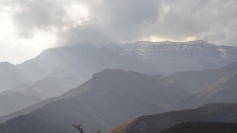 Şırnak'ta yüksek kesimlere kar yağdı