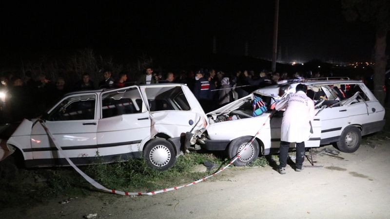 Denizli’de kaza: 1 ölü, 3 yaralı