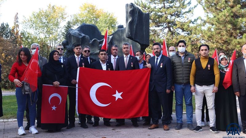 Sinop'ta şehit yakınlarından Lütfü Türkkan'a tepki