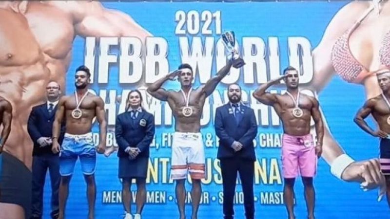 Şanlıurfa’da kilolarından kurtulmak için spora başladı, şampiyon oldu