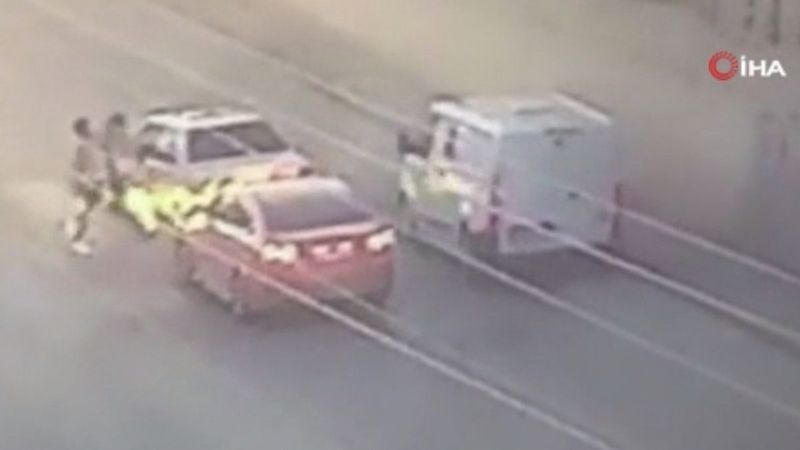 Ankara'da sürücülerin kavgası