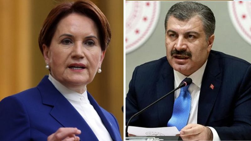 Muhalefet olmak isteyen Meral Akşener'e Fahrettin Koca'dan sert yanıt