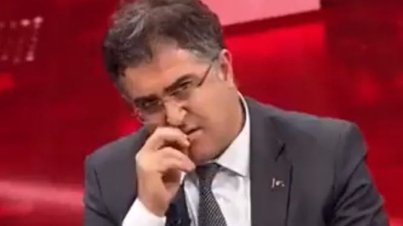 Ersan Şen canlı yayında dudağını yoldu