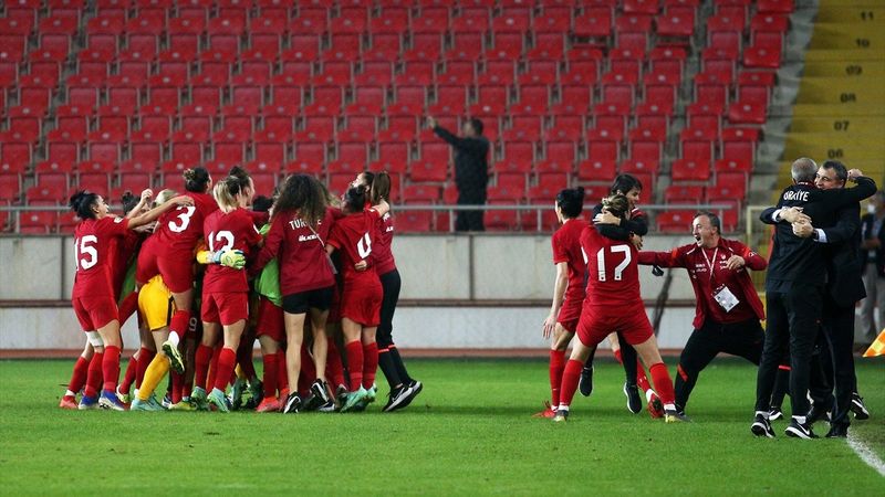 Kadın Milliler, Dünya Kupası Avrupa Elemeleri'nde İsrail'i geriden gelerek yendi