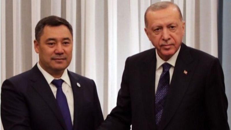 Cumhurbaşkanı Erdoğan'dan, Kırgızistan Cumhurbaşkanı'na doğum günü telgrafı