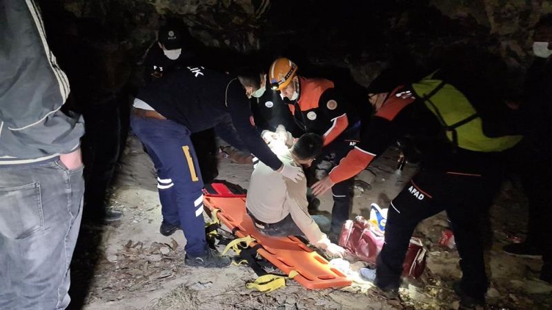 Karabük'te alkol komasına giren genç, ekiplerden defalarca özür diledi