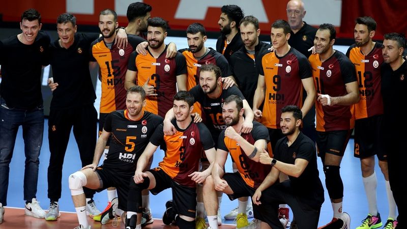 Galatasaray CEV Kupası son 16 ilk maçında SW Powervolleys'i yendi