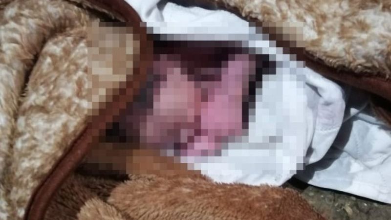 Bağcılar'da bahçede yeni doğmuş bebek bulundu
