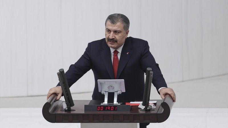 Fahrettin Koca Meclis'te açıklamalarda bulundu