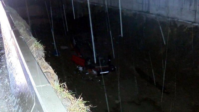 Ankara'da otomobil tünele düştü: 7 yaralı