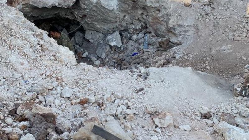 Mardin'de 6 PKK'lının öldürüldüğü mağara kullanılamaz hale getirildi