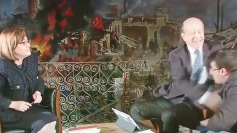 Muhabire tokat atan Muharrem Sarıkaya özür diledi