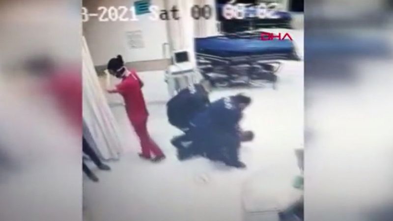 Aydın'da doktora saldıran şahıs tutuklandı