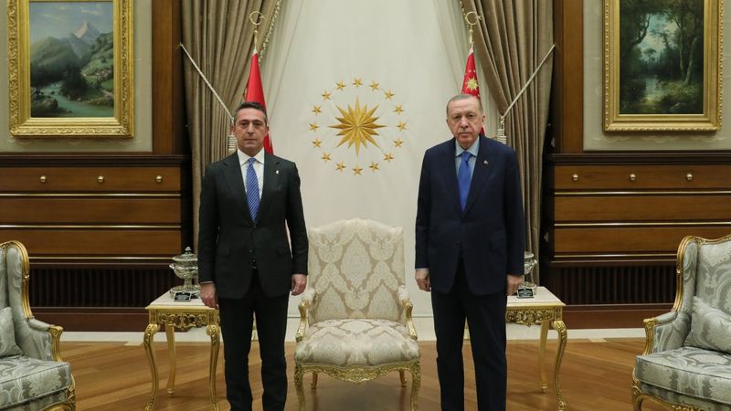 Cumhurbaşkanı Erdoğan, Ali Koç ile görüştü