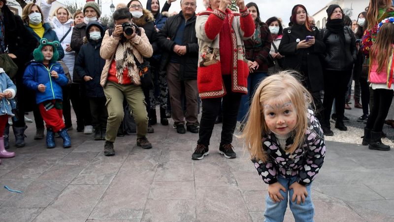 Kuşadası'nda yaşayan yabancılar Noel'i kutladı