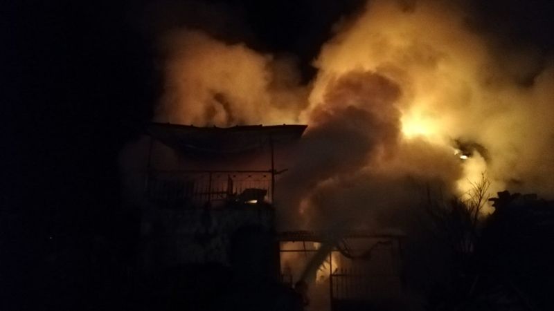 Bilecik'te eşini alevlerin arasından kurtaran kişi öldü