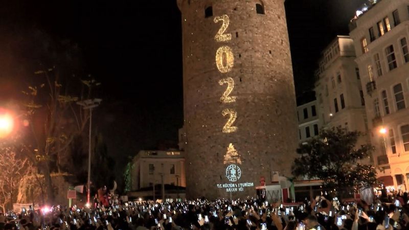 Türkiye'den yılbaşı manzaraları
