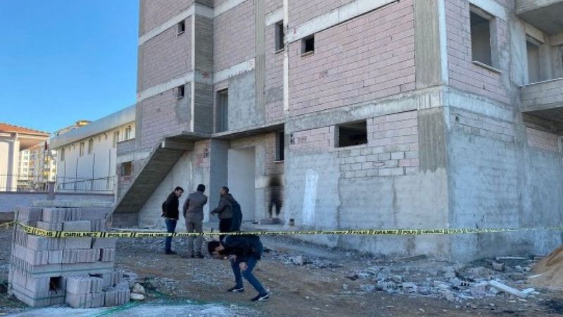 Niğde'de inşaat önünde erkek cesedi bulundu