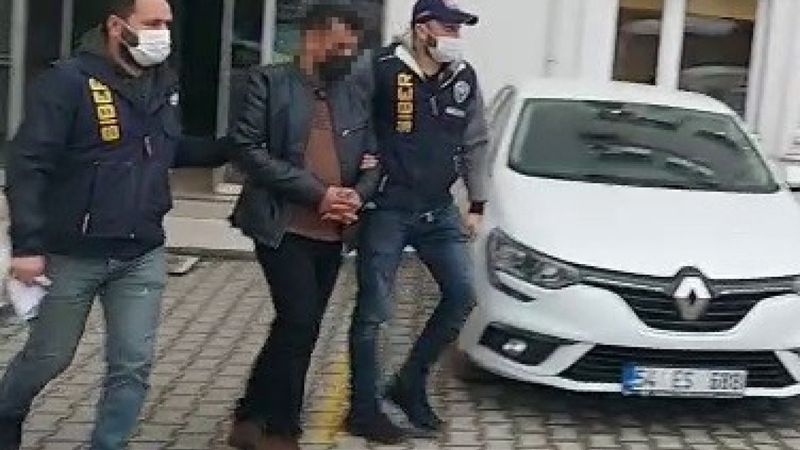 Sakarya'da sosyal medyada müstehcen görüntüler paylaşan Iraklı tutuklandı 