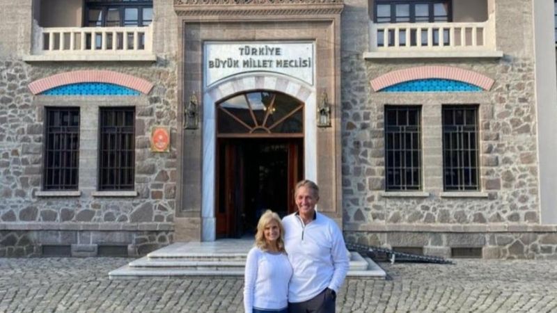 Yeni ABD Büyükelçisi Jeff Flake ve eşi  Ankara turunda