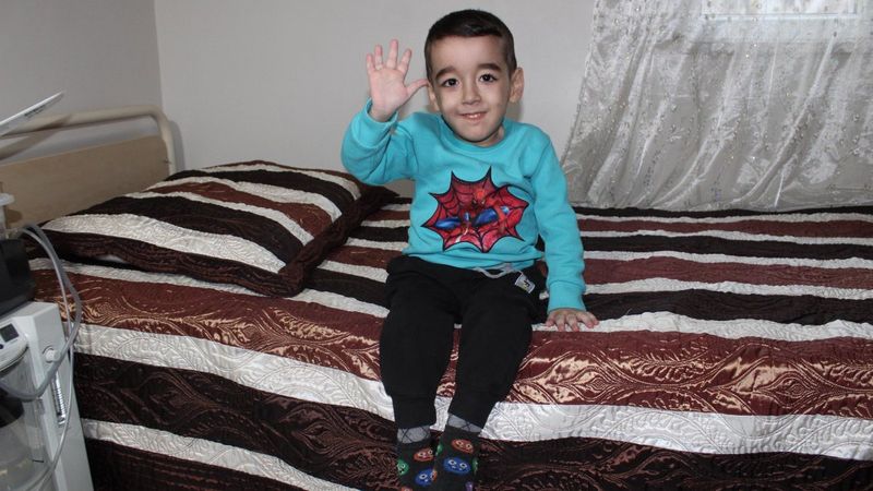 Kocaeli’de SMA hastası Yusuf’un ailesi yardım bekliyor