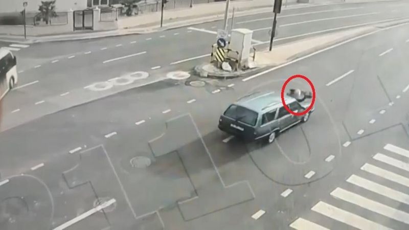 Bursa'da yaşlı adama otomobil çarptı