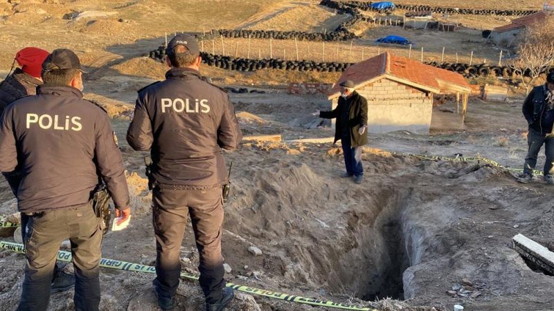 Aksaray'da define arayan kişi kazdığı tünelin altında kalarak can verdi