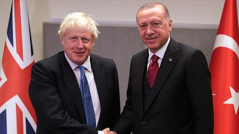 Cumhurbaşkanı Erdoğan, Boris Johnson ile görüştü
