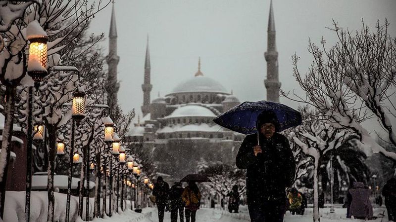 İstanbul'a İzlanda kışı geliyor