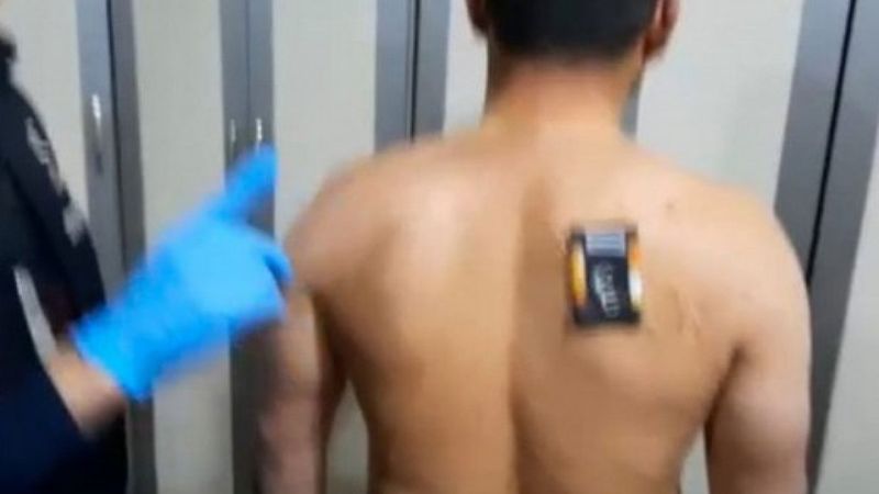 Osmaniye'de ehliyet sınavında üzerinde düzenek bulunan kişi: Sınavları geçemedim