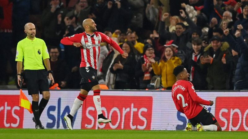 Manchester City'nin galibiyet serisini Southampton bozdu