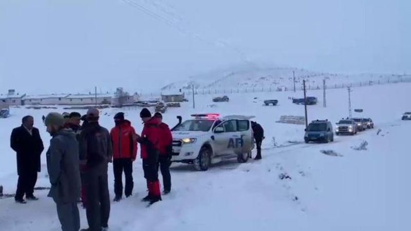 Erzurum'da çığ altında kalan 2 kişi hayatını kaybetti
