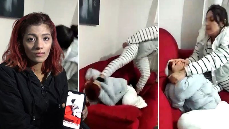 Diyarbakır’da genç anneyi kaçırıp, darbettiler