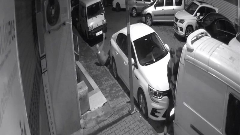 Kağıthane’de cinayet anı