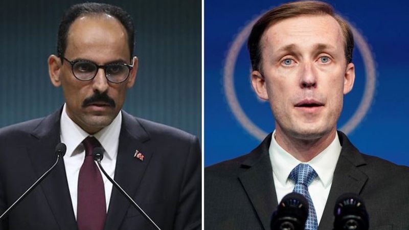 İbrahim Kalın, ABD Ulusal Güvenlik Danışmanı Sullivan ile görüştü