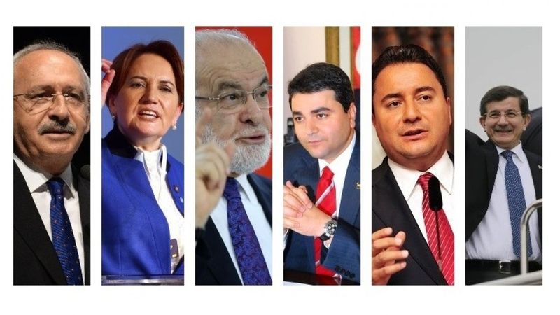 6 muhalefet partisi genel başkanları bir araya gelecek