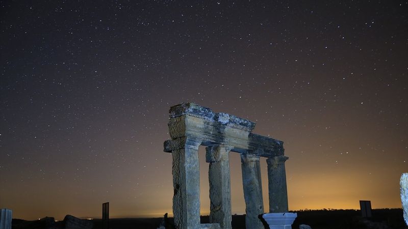 Uşak'ta Blaundos Antik Kenti'nde yıldız şöleni