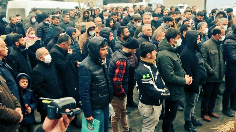 Şırnak'ta elektrik zamları protesto edildi