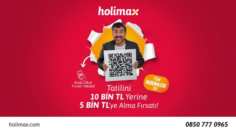 Holimax’ten turizme arkadaşını getir tatili kazan dopingi!