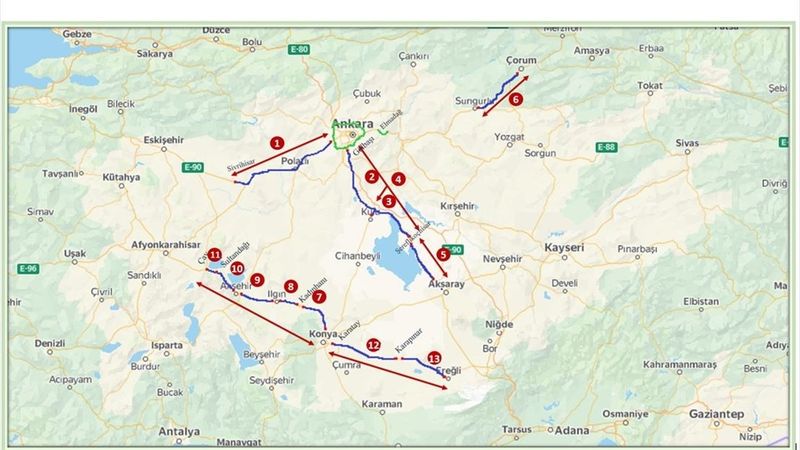 26 noktaya yeni Ortalama Hız İhlal Tespit Sistemi kuruldu